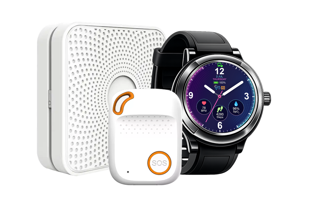 TGO gateway, SOS pendant and smartwatch