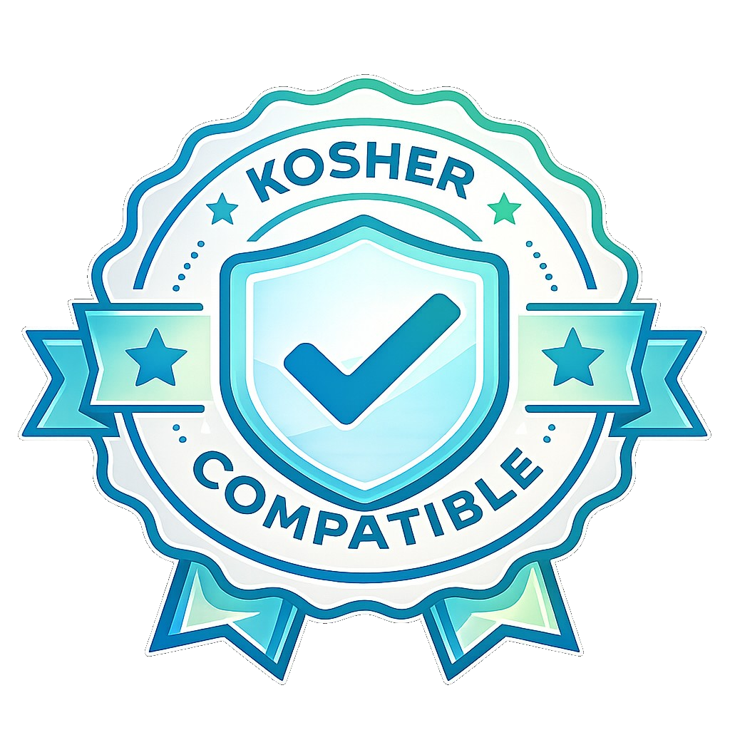 Kosher compatible badge