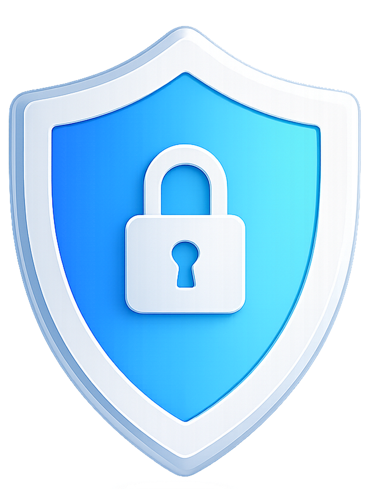 Security shield representing privacy protection